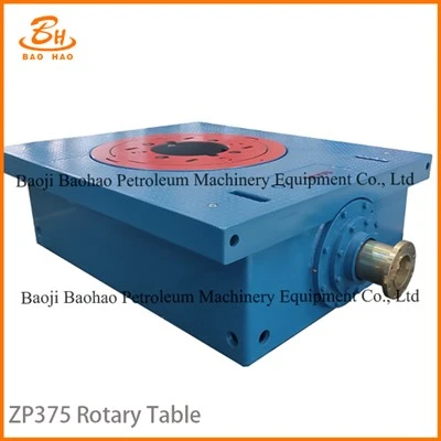 Fabricante de mesa rotativa ZP375 da fábrica na China